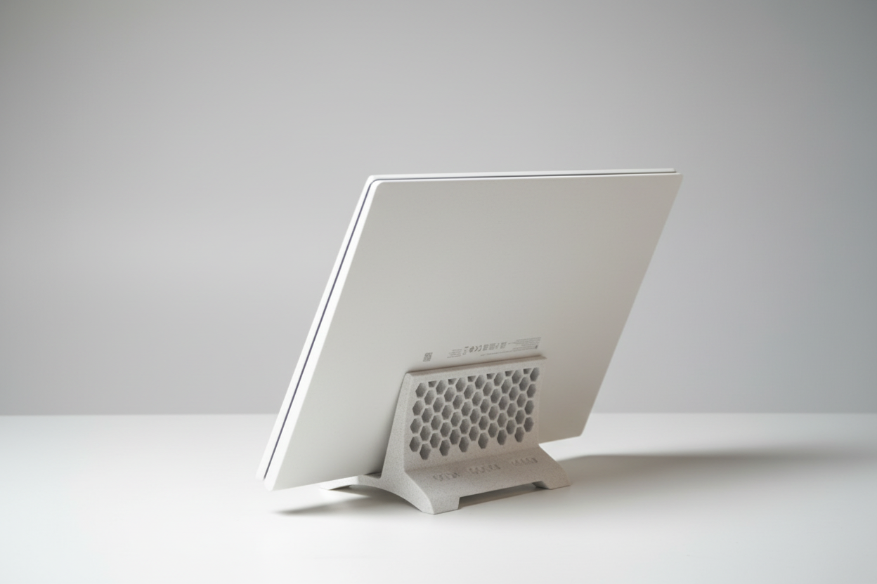 Ergonomischer Laptopständer – 3D-gedruckt, personalisierbar & individuell anpassbar Quality-Office-Products