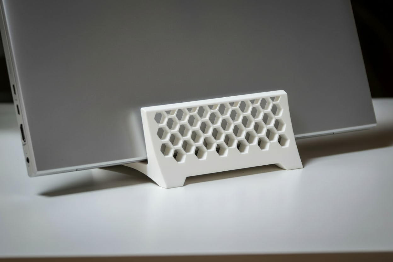 Ergonomischer Laptopständer – 3D-gedruckt, personalisierbar & individuell anpassbar Quality-Office-Products