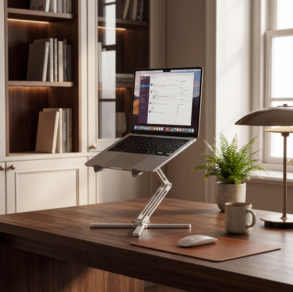 Laptop Ständer X-Stand Plus – Ergonomische Laptop Halterung für Büro & Homeoffice Quality-Office-Products