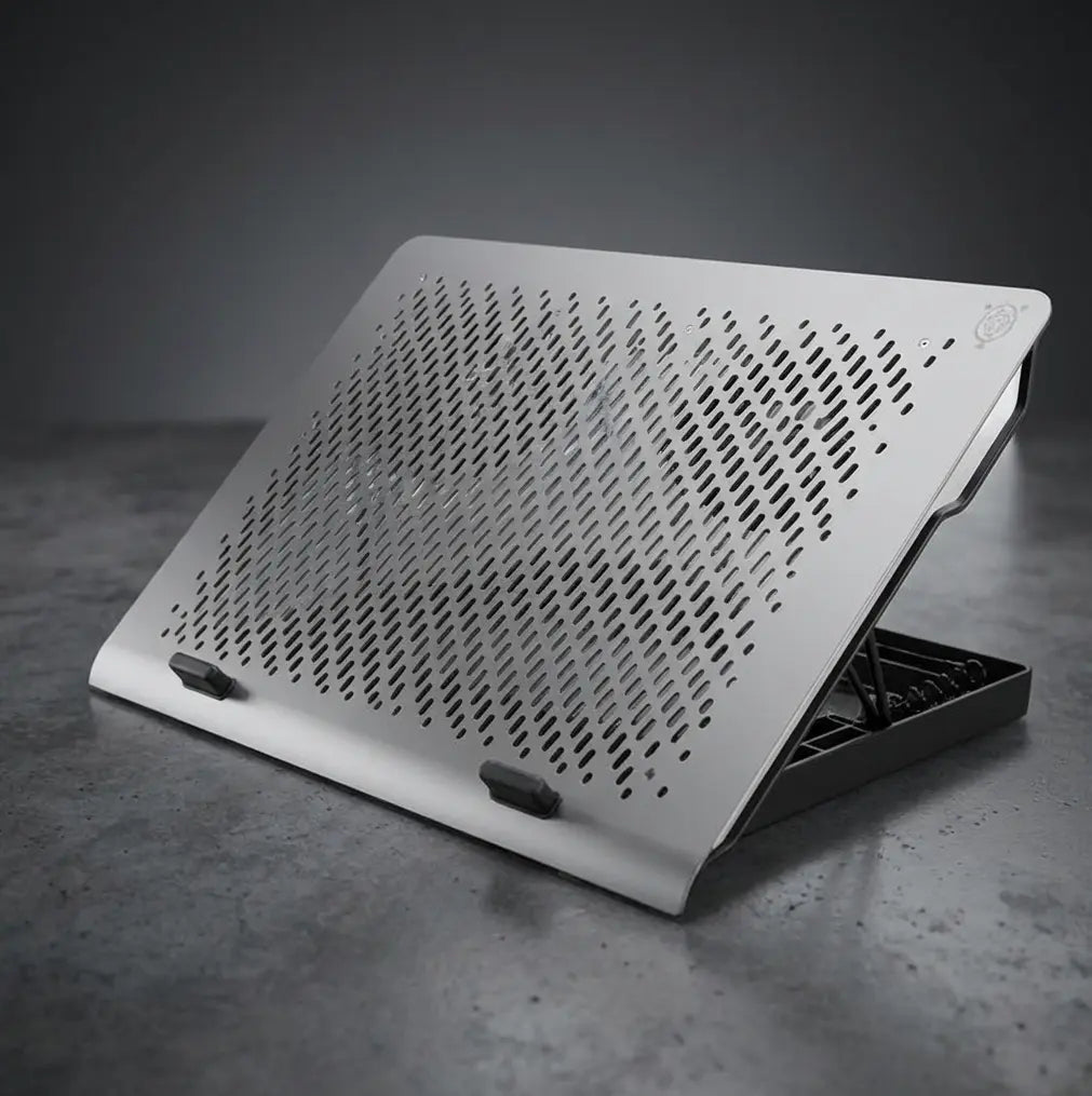 Laptop Cooling Stand mit RGB & Lüfter – Höhenverstellbar Laptop Ständer für Gaming & Büro – AeroBase Quality-Office-Products