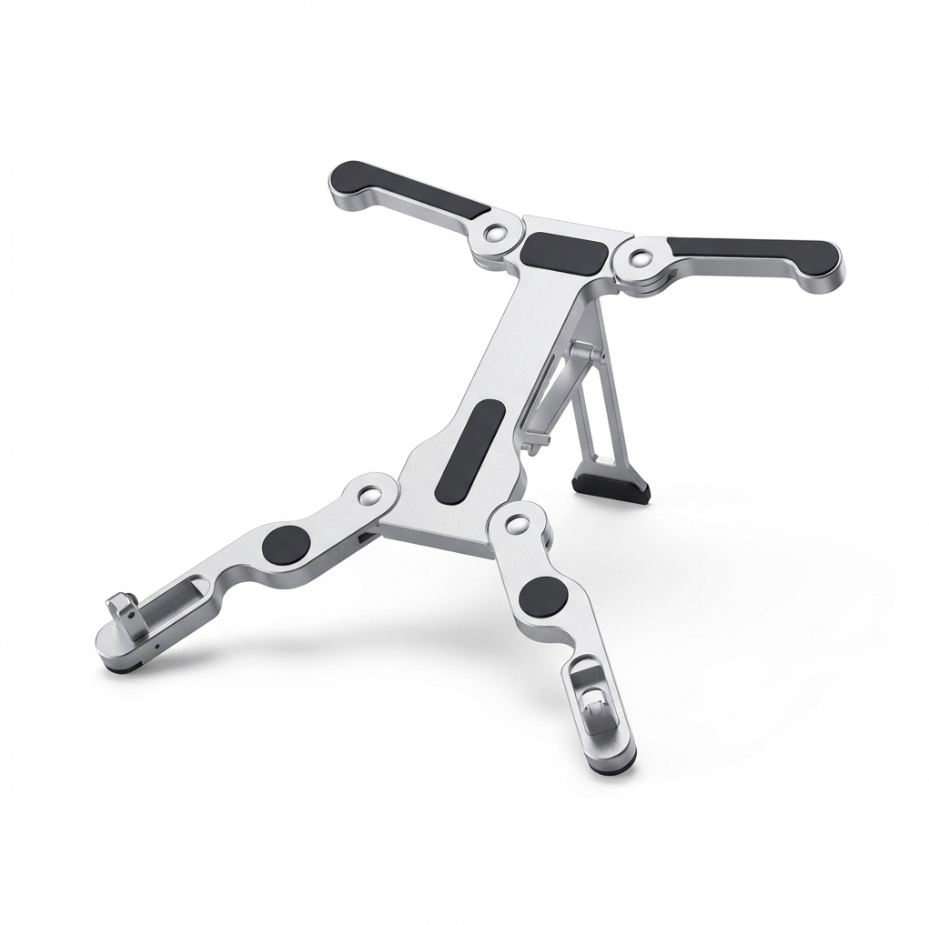 3‑in‑1 Universalhalter – Laptop, Tablet & Smartphone Ständer – Höhenverstellbar & Aluminium – FlexStand Pro Quality-Office-Products